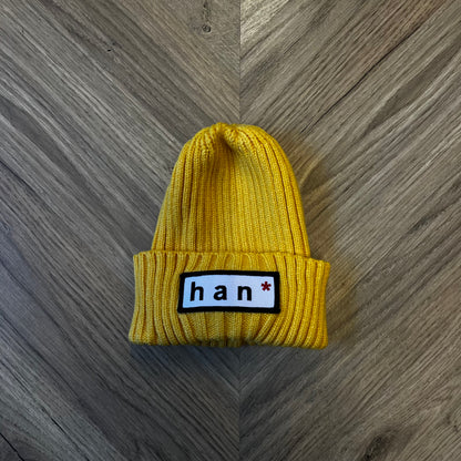 Sunshine Yellow Kids Beanie