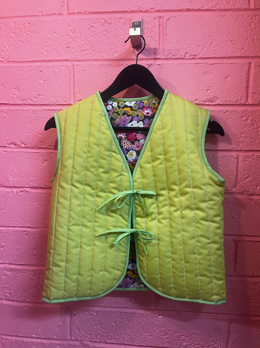 Lime Reversible Gilet