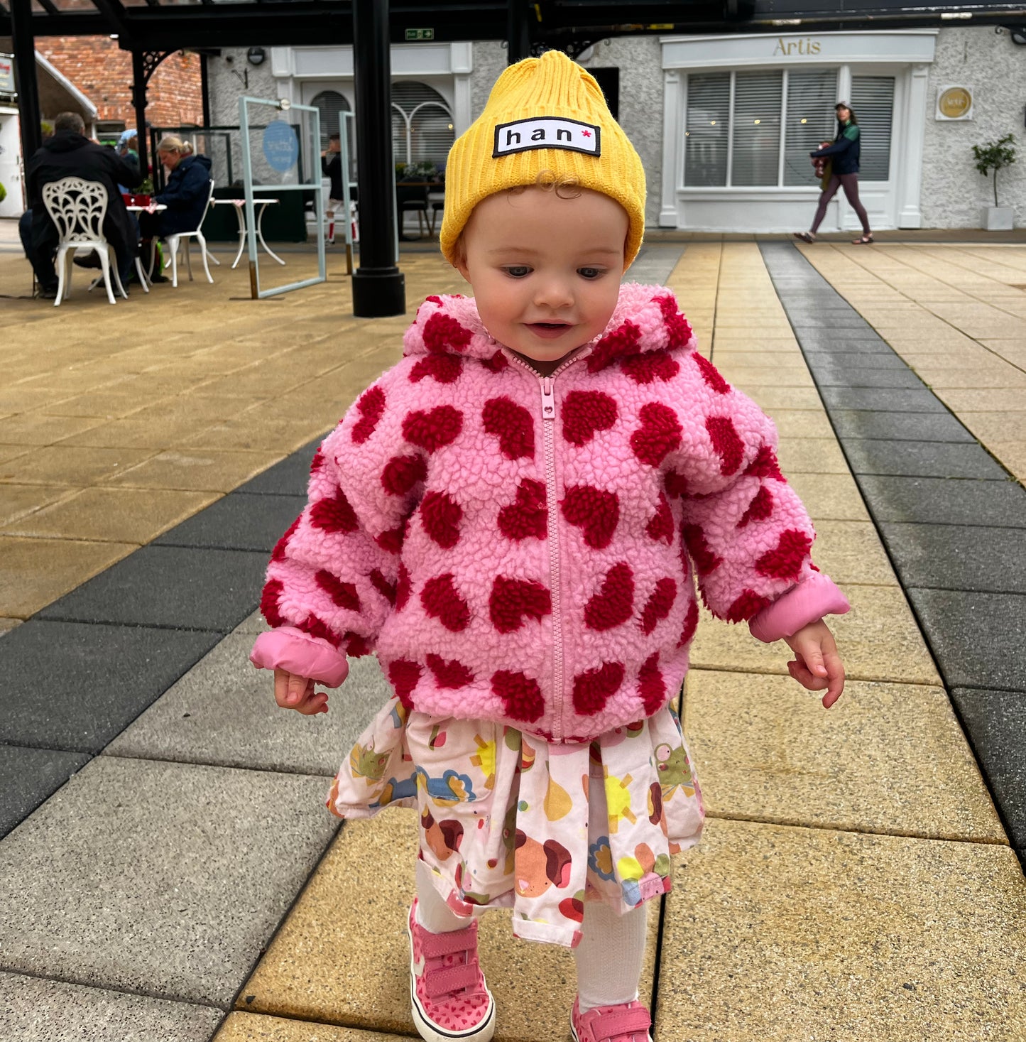 Sunshine Yellow Kids Beanie