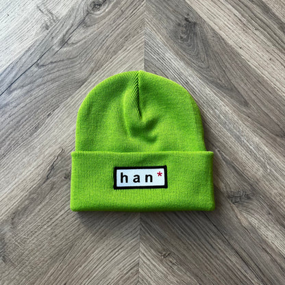 Lime Green Beanie